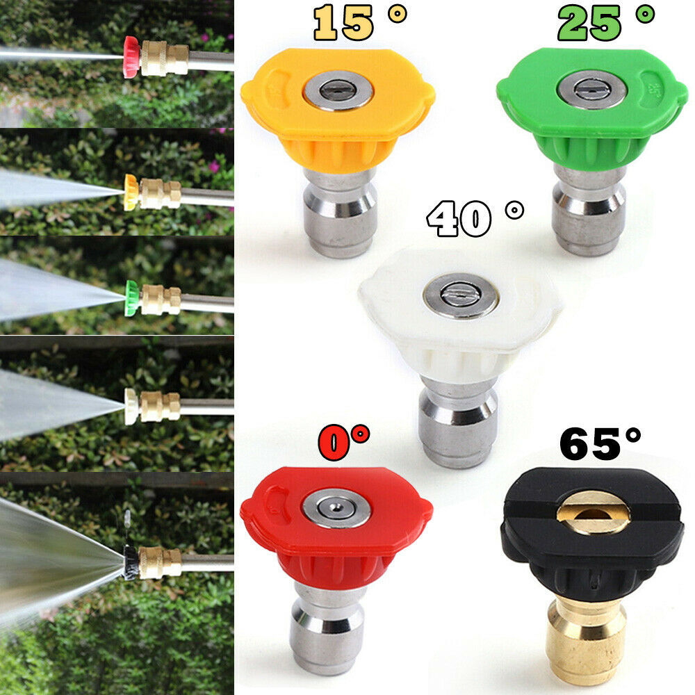 High Pressure Car Power Washer Gun Spray Wand Lance Pole Nozzle Hose Kit