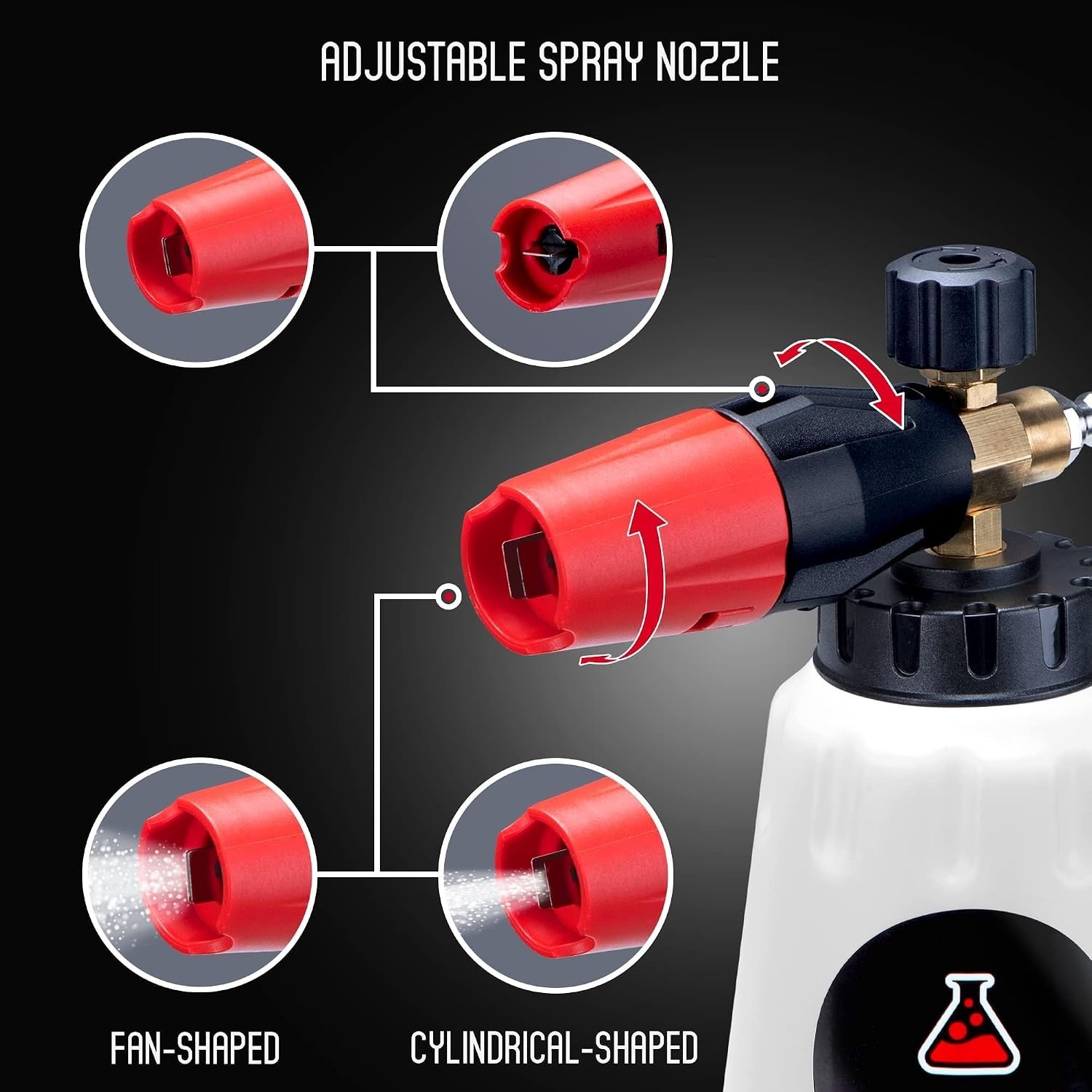 Ultimate Foam Cannon for Car Washing: Suds Lab F1 with Adjustable Nozzle