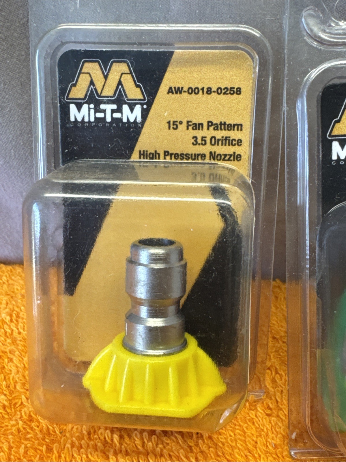 Q•Mi-T-M Pressure Washer Tips Set Of 3 High 15, 25 & Low Pressure Detergent