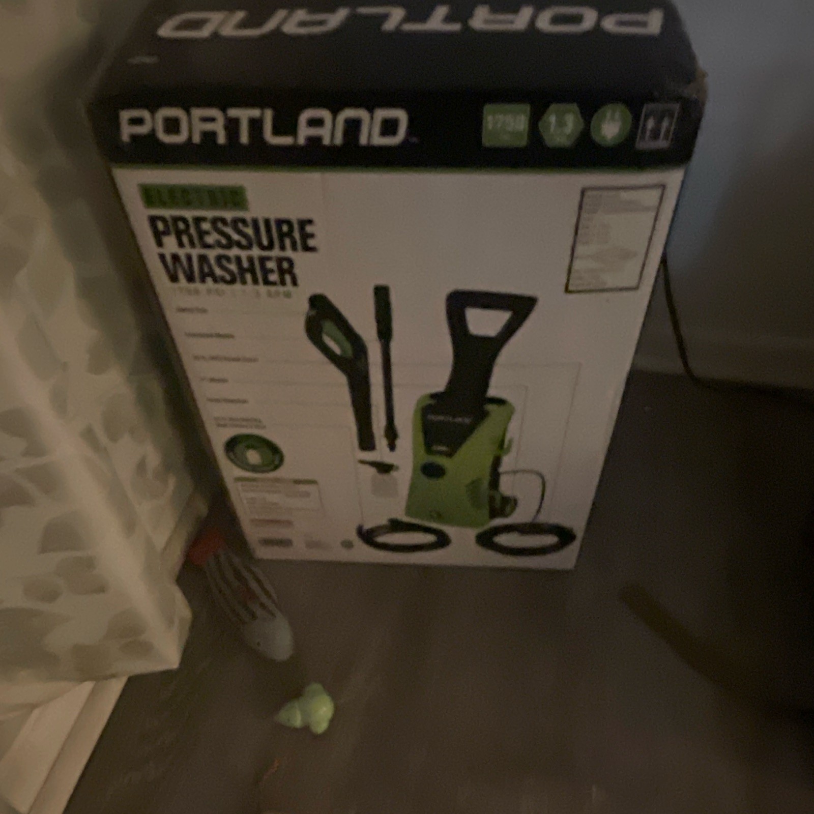 Portland Corded Electric Cold Water Pressure Washer 1750 PSI 1.3 GPM 63254