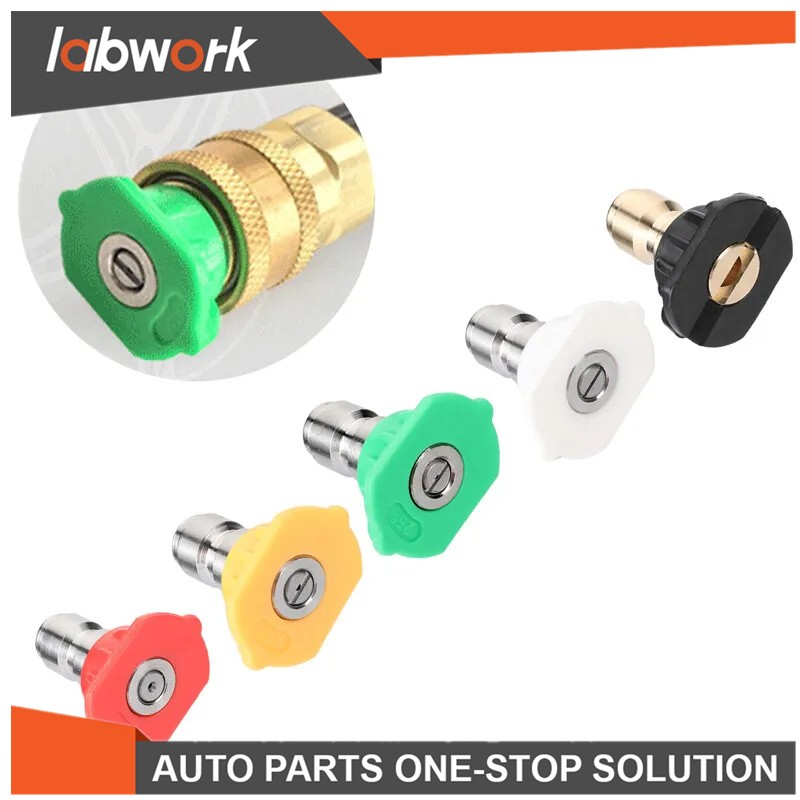 4000PSI High Pressure Washer Extension Wand Set 5 Cleaner Nozzle And Hose Kit