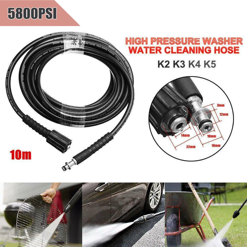10m High Pressure Washer Extension For Karcher K2 K3 K4 K5 K7 K Series M22