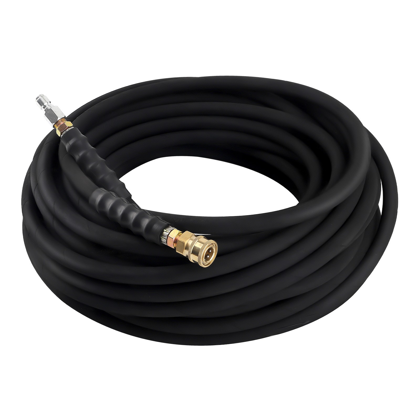 3/8″ x 100ft 6000psi HighTem Water Pressure Washer Hose Quick Connector 2 Wire