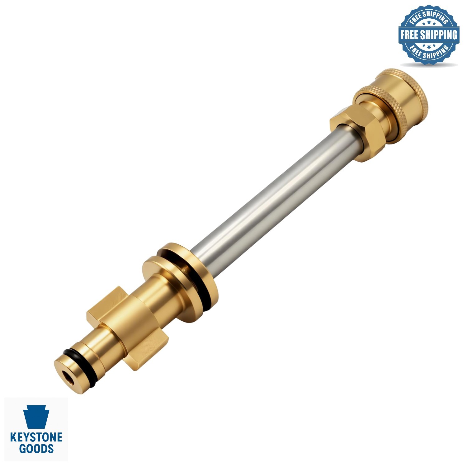 6.5-Inch Pressure Washer Gun Adapter for SPX Series, 4000 PSI, Quick Connect