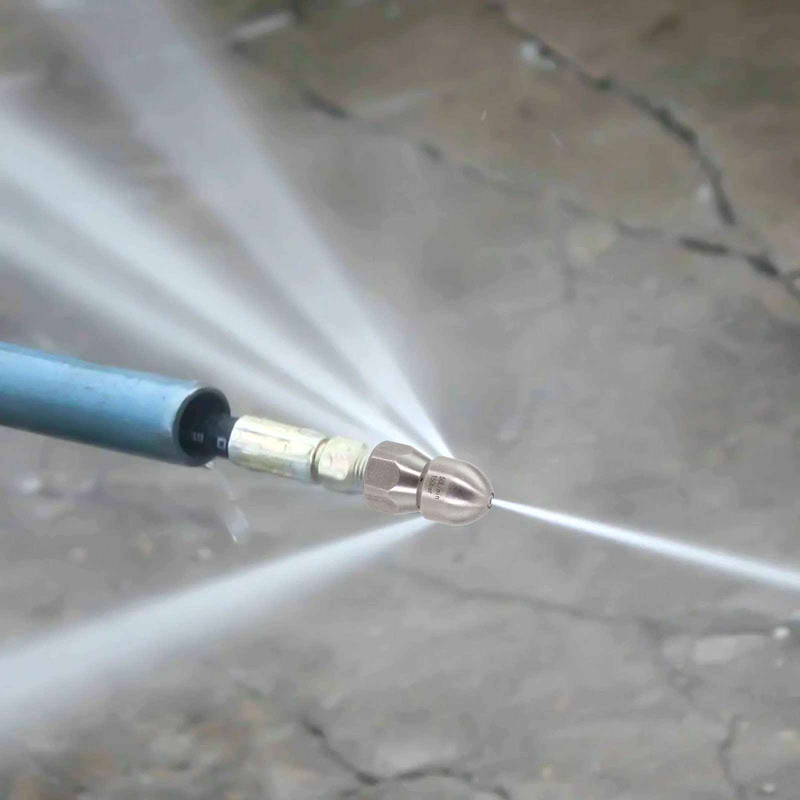 Efficient Cleaning Performance with 12 Internal Thread and 1 Rear 6 Holes