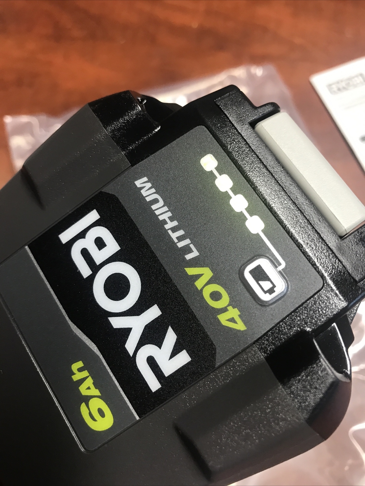New OEM 40V Battery 6Ah OP40605 For Ryobi RY40PW15 1500PSI 40V Pressure Washer