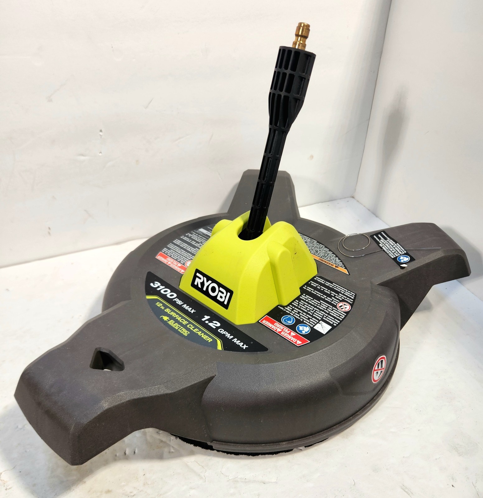 Ryobi RY31SC312 1.2GPM 12″ Surface Cleaner For Pressure Washer Z386 USED