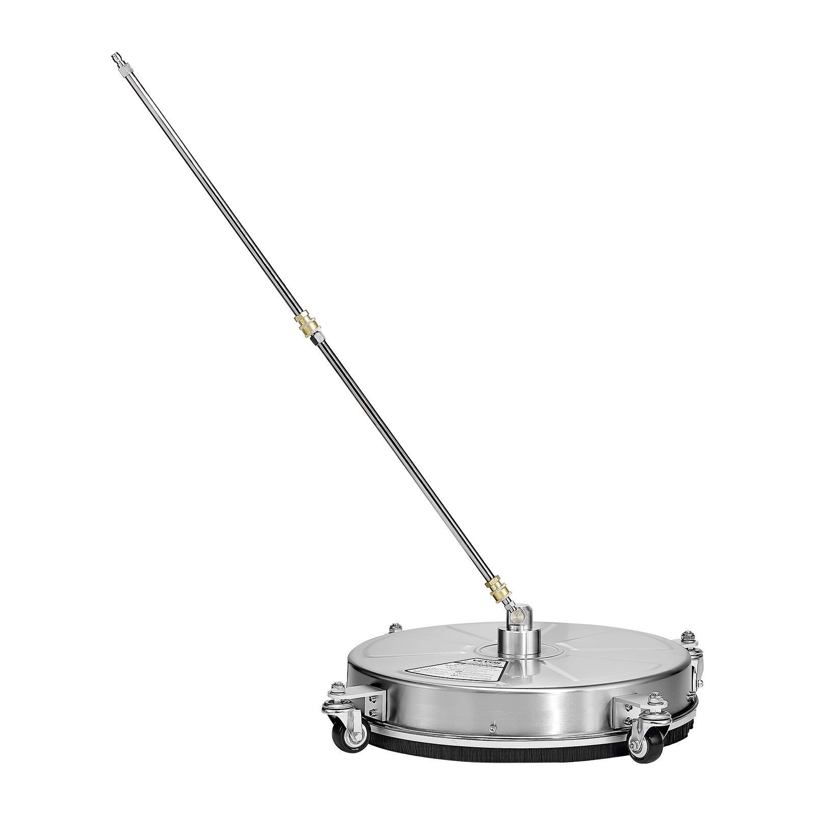 4000PSI 18in 4-Wheel Surface Cleaner & Quick Connect & Stainless Steel