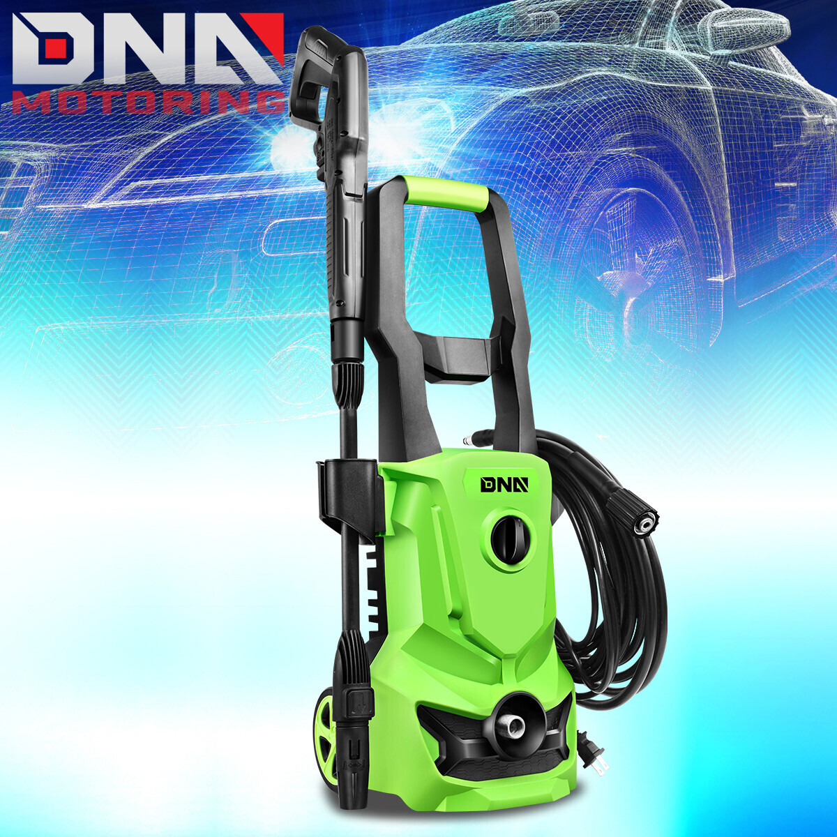 1500W 1813 PSI Pressure Washer Portable Electric Power Cleaner Machine 1.45 GPM
