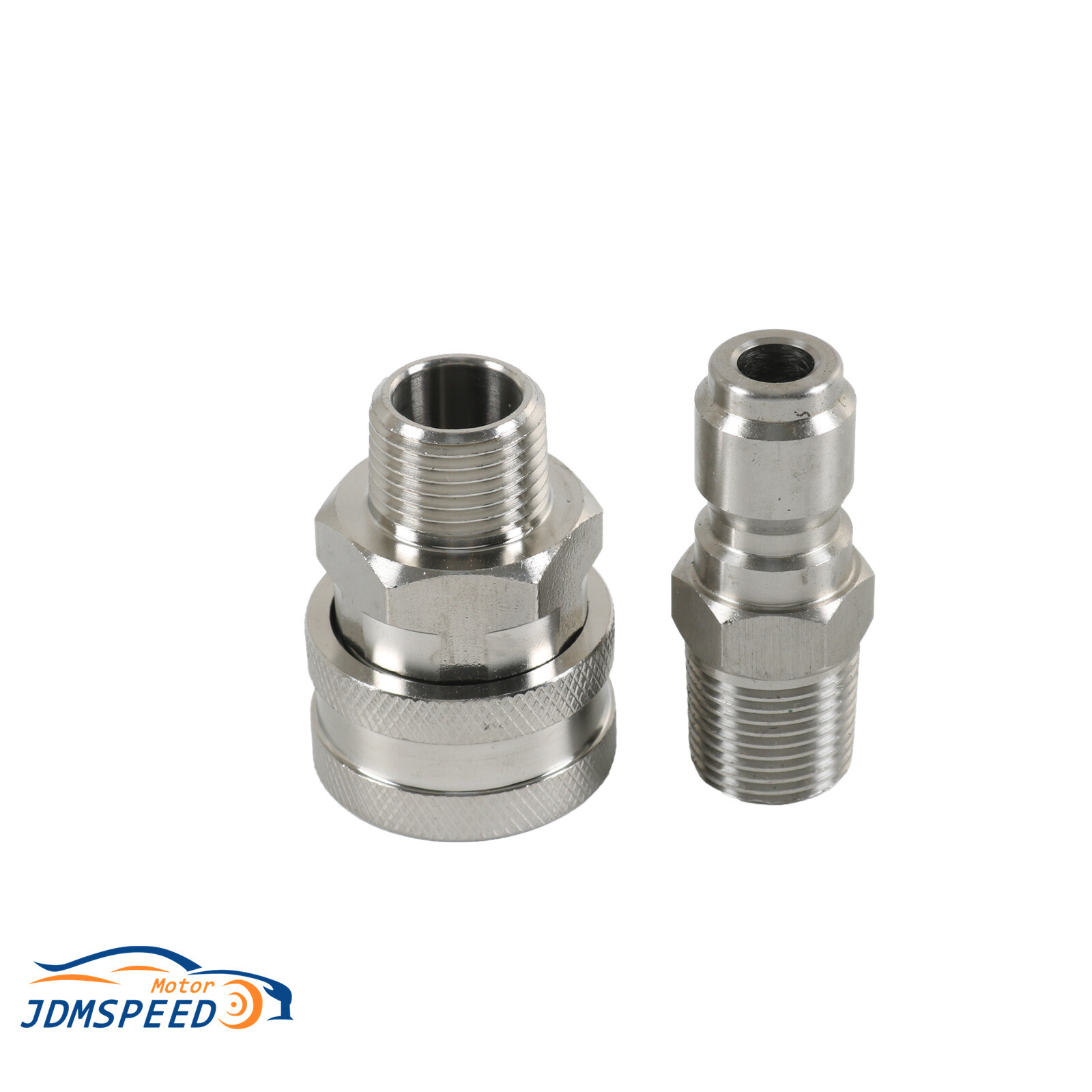 NEW Steel High Pressure Washer Ball Valve Kit 3/8 Inch Quick Connect 4500 PSI