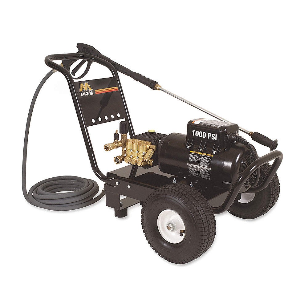 MI-T-M GC-1002-0ME1 Pressure Washer,1.5HP,1000psi,2gpm,120V 3WB86