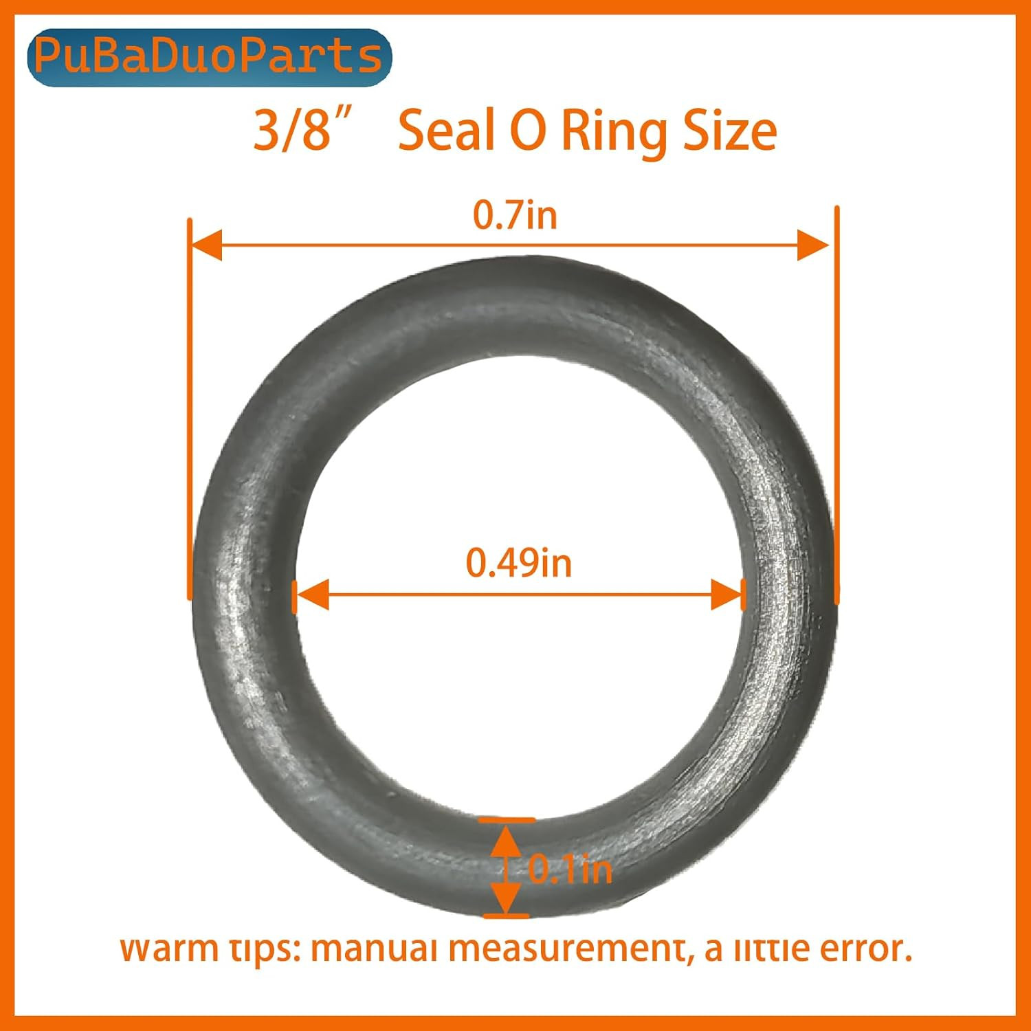 3/8″ Pressure Washer Quick Coupler O-Rings Kits Compatible with M22 Quick Connec