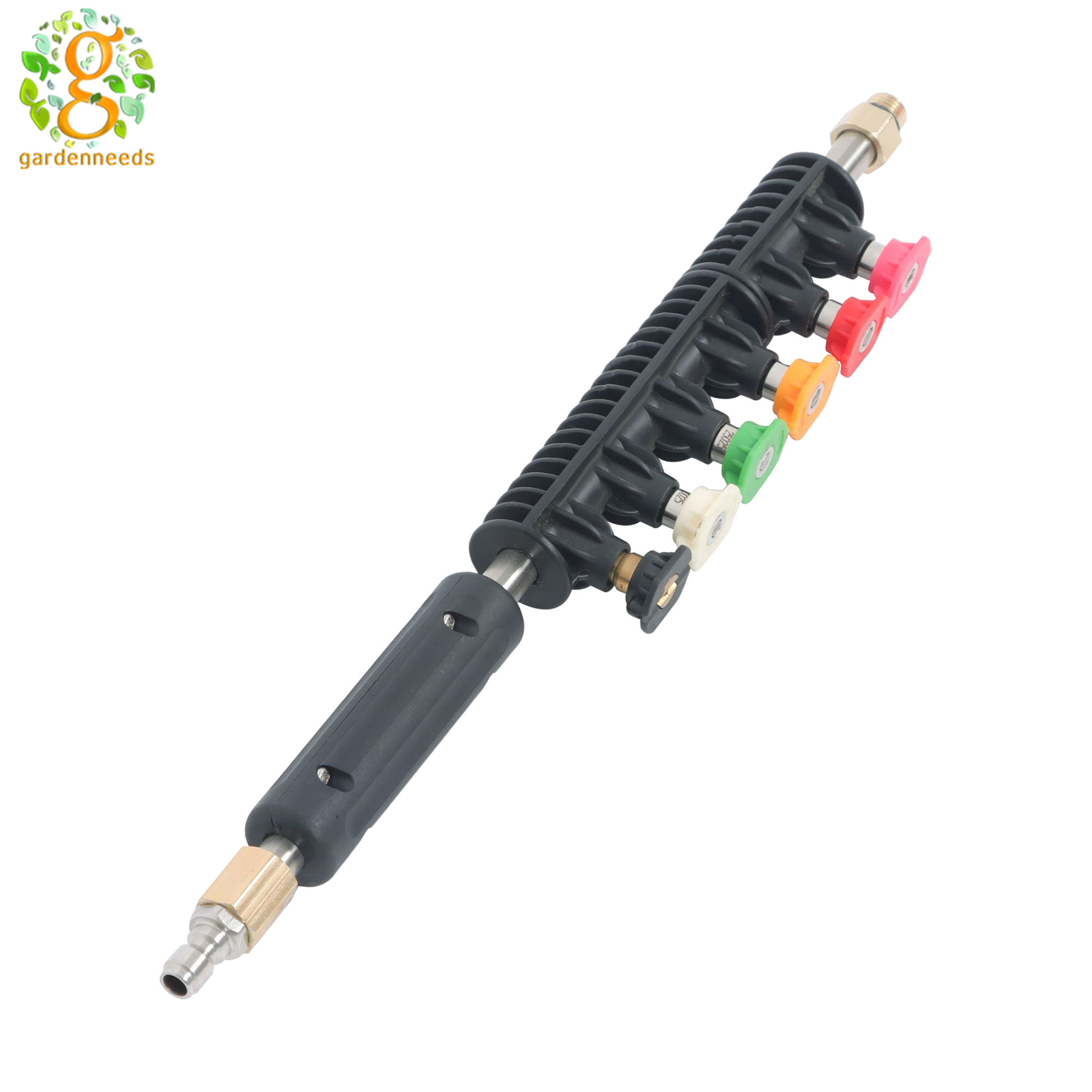 9 Pcs 97 Feet Water Gun 1/4 In 4000 Psi High Pressure Washer Extension Wand