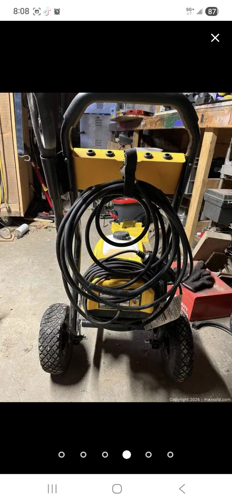DEWALT DWPW2400R 13 Amp 2400 PSI 1.1 GPM Cold Press Washer Certified