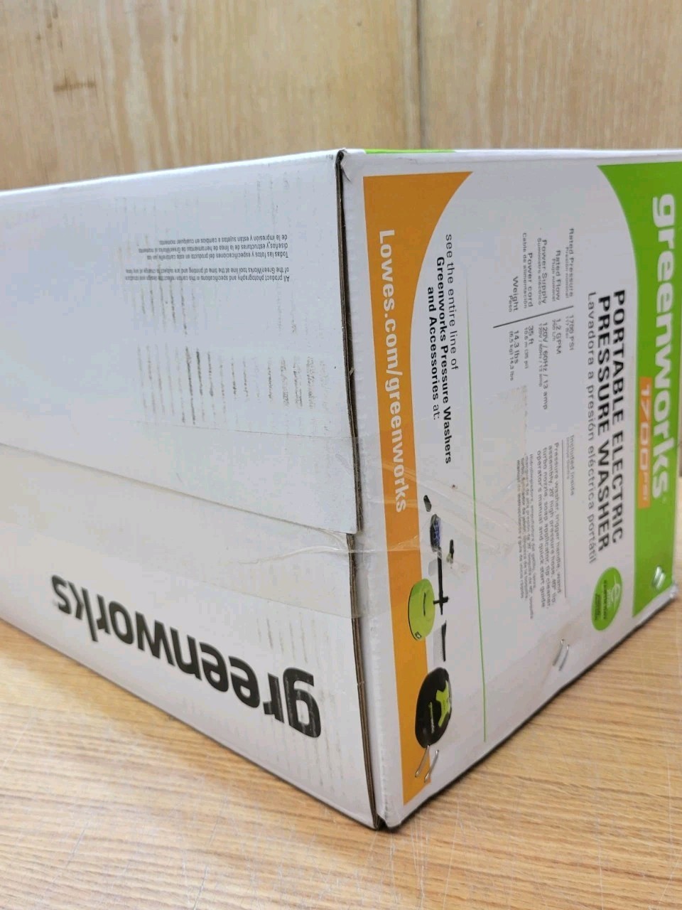 Greenworks 1700 PSI Portable Electric Pressure Washer Kit | BRAND NEW
