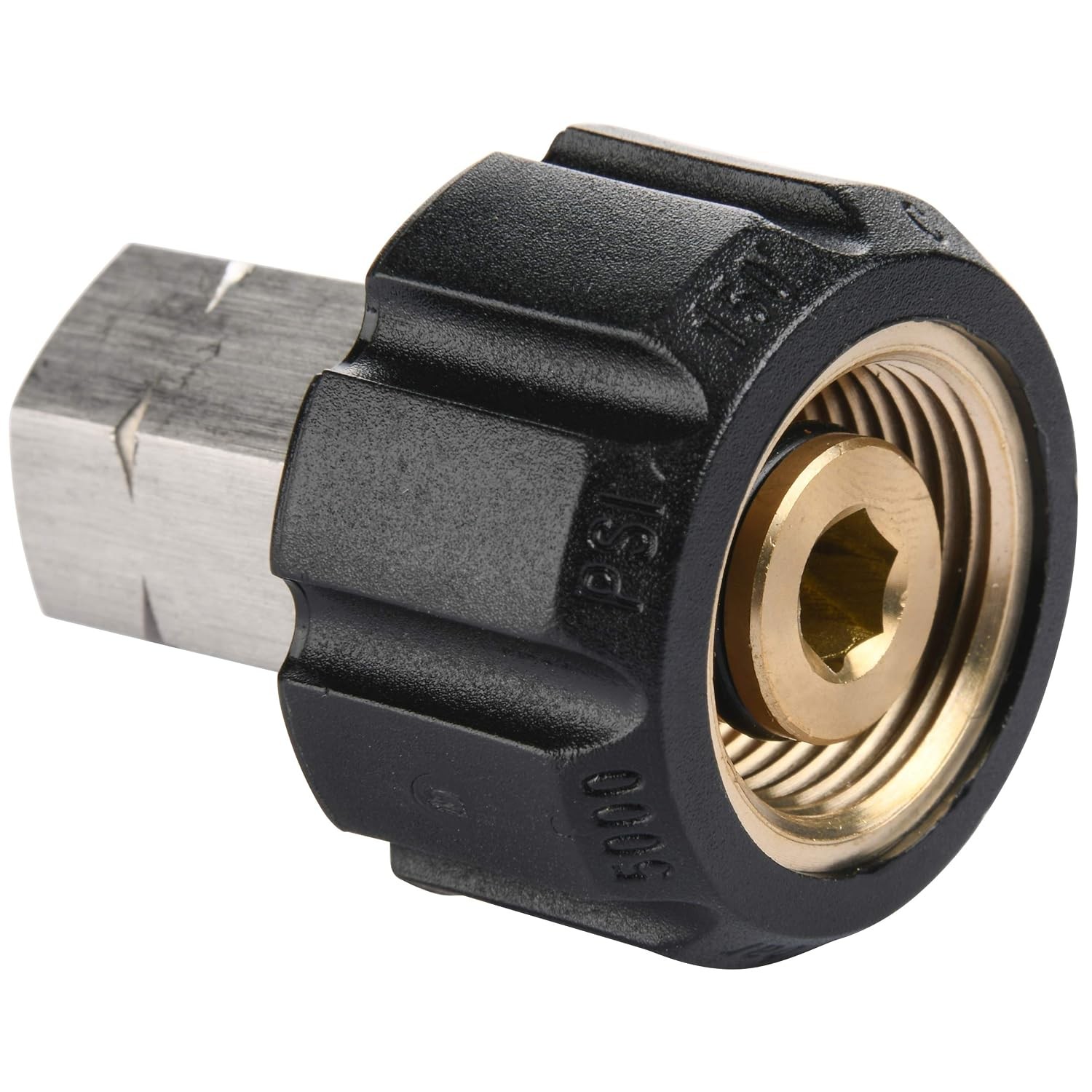 M22-14mm Female to 1/4″ Female NPT Pressure Washer Adapter NPT Adapter for
