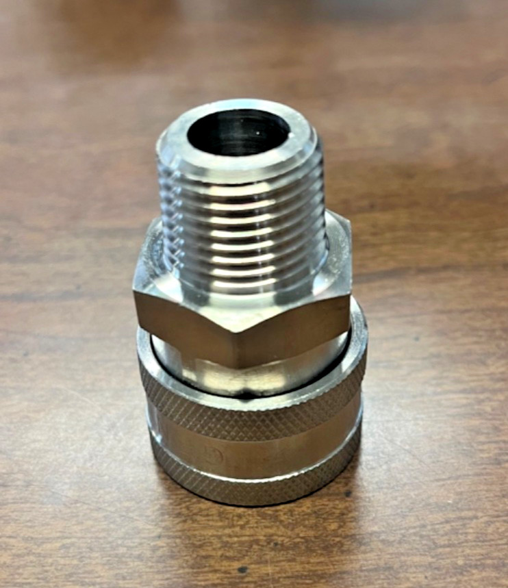 1/2” Stainless Steel Quick Connect Socket Pressure Washer Hose General Pump MPT