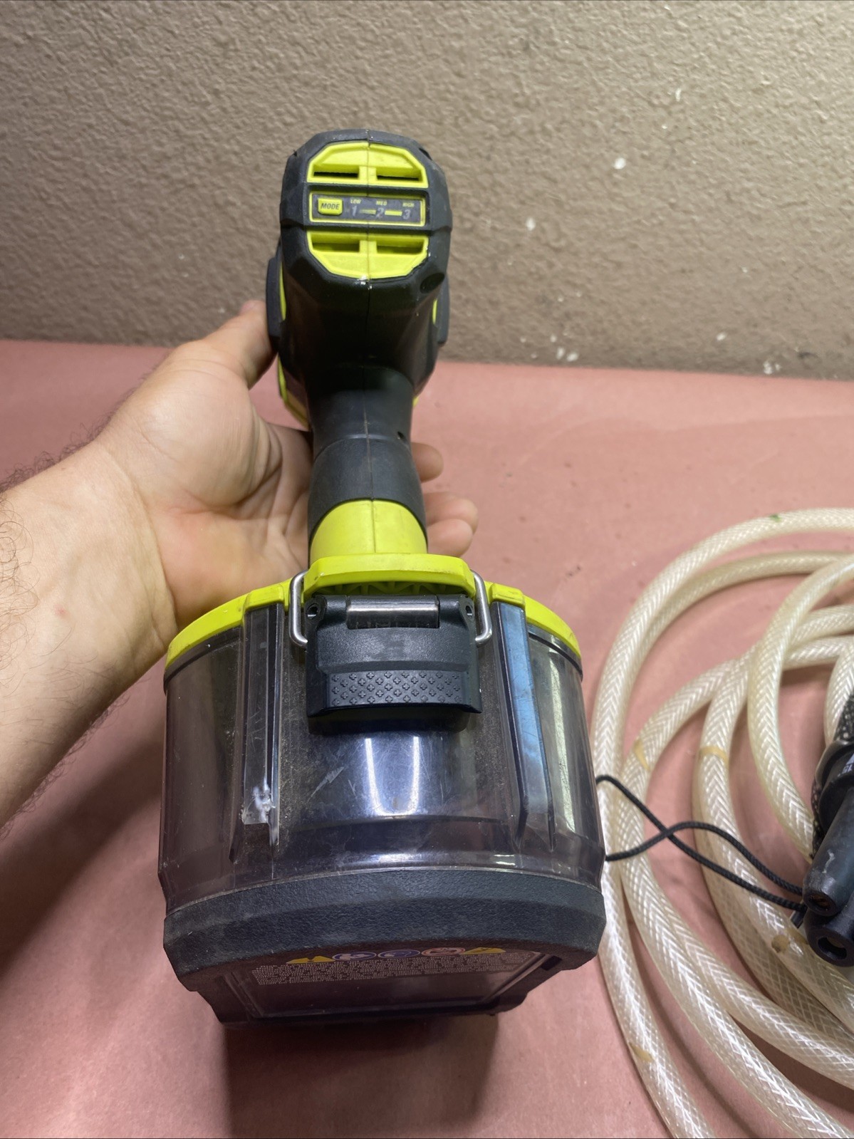 Ryobi (RY121850VNM) ONE+ HP 18V EZClean 600 PSI TOOL ONLY