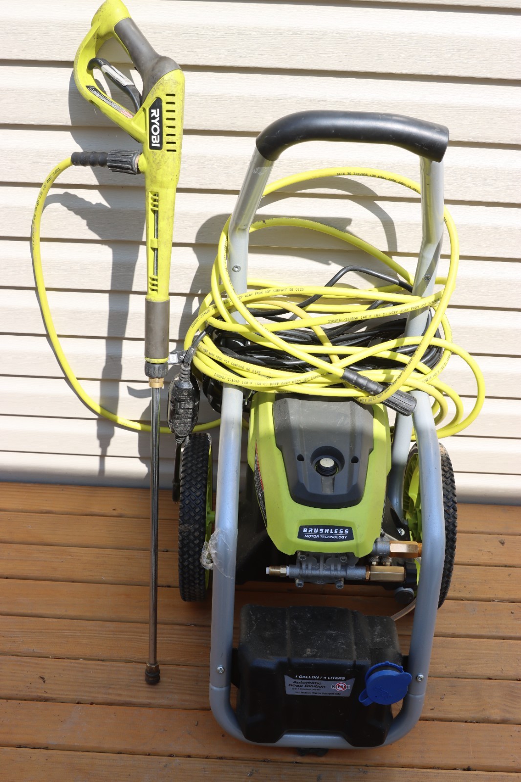 RYOBI 3000 PSI 1.1 GPM Cold Water Electric Pressure Washer (RY143011VNM) Read…
