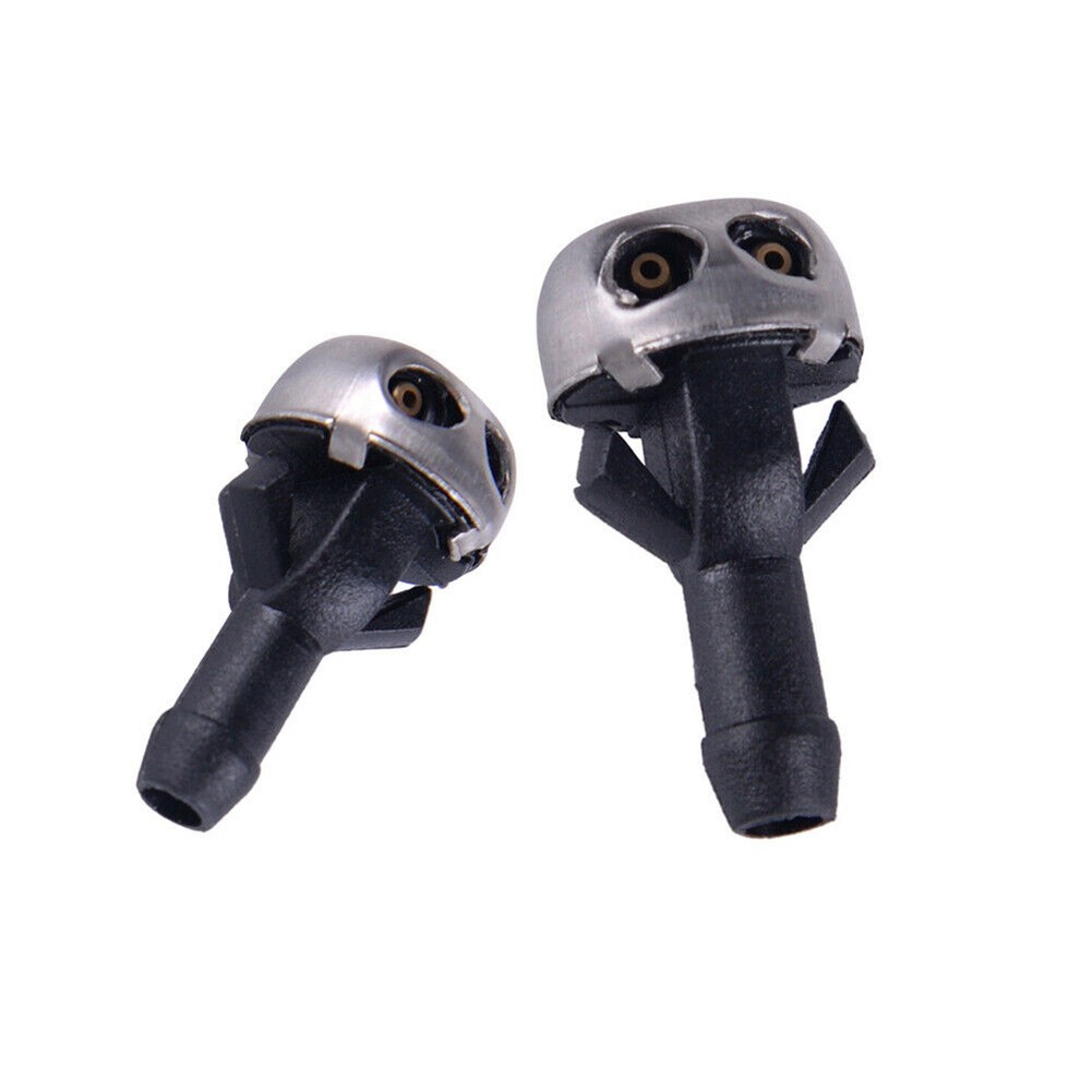 2pcs Windshield Washer Nozzles for 450SL R107 W114 W115 380SL Mercedes 560SL