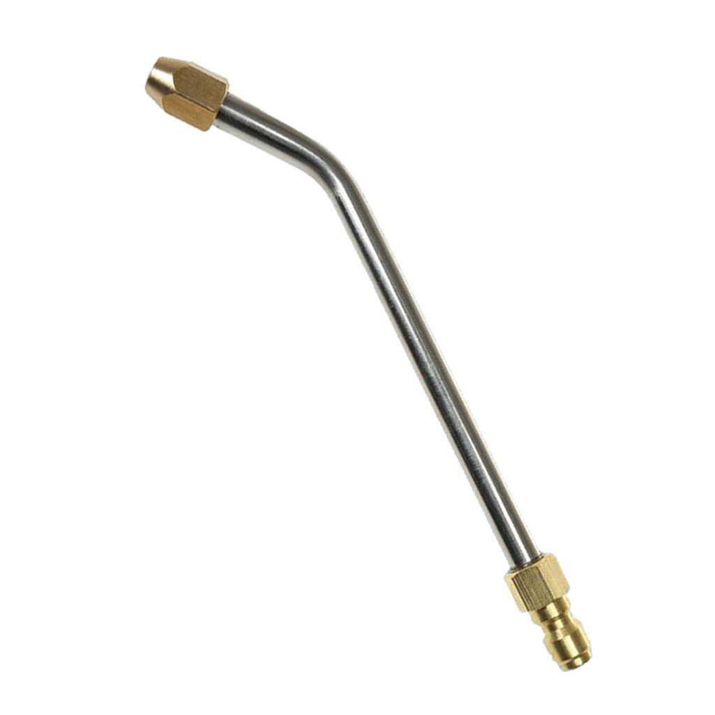 1/4” Pressure Washer Wash Nozzle Angled Lance Extension 20 cm