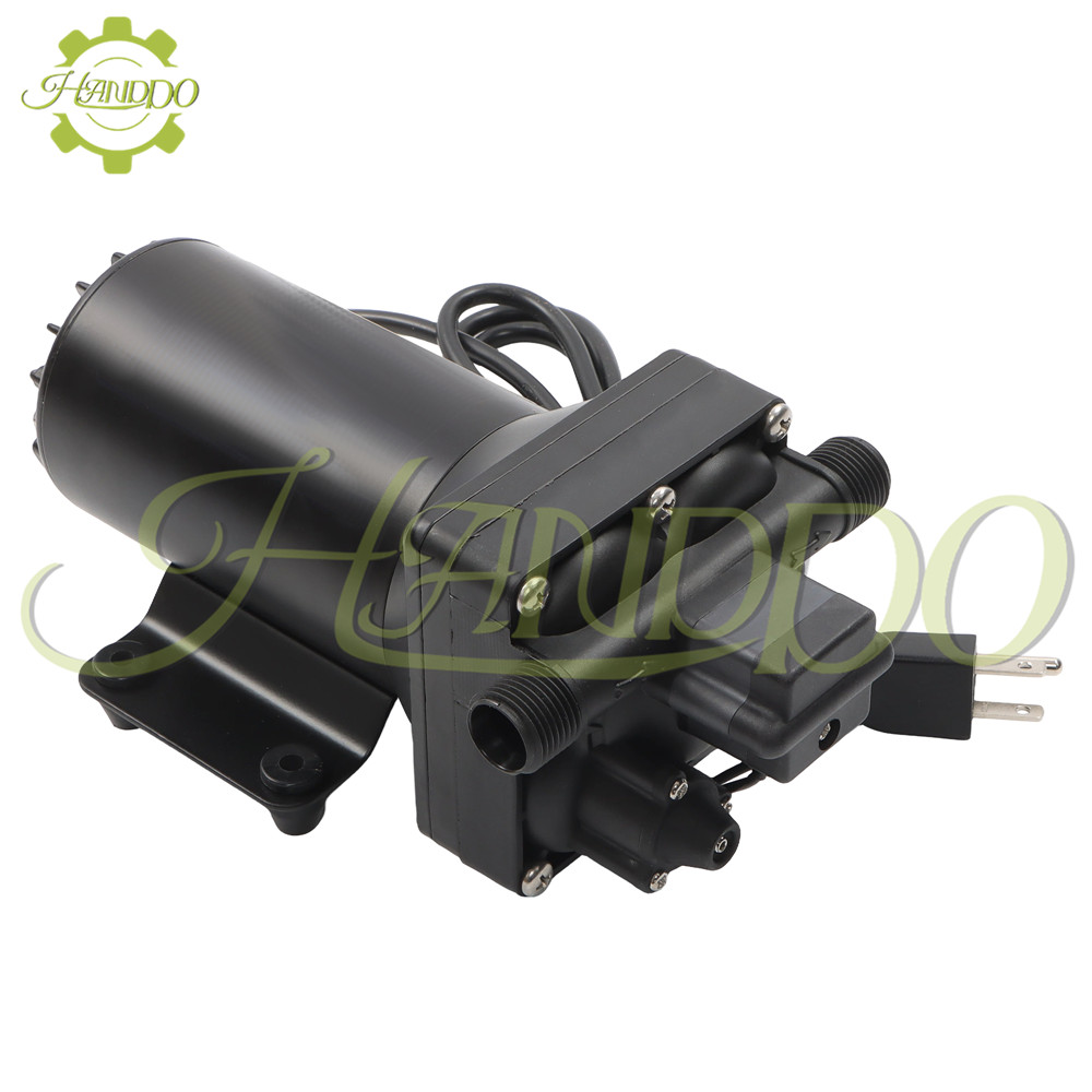 110V AC Water Diaphragm Pump 4-chamber 5.5GPM 75PSI Self Priming RV Water Pump