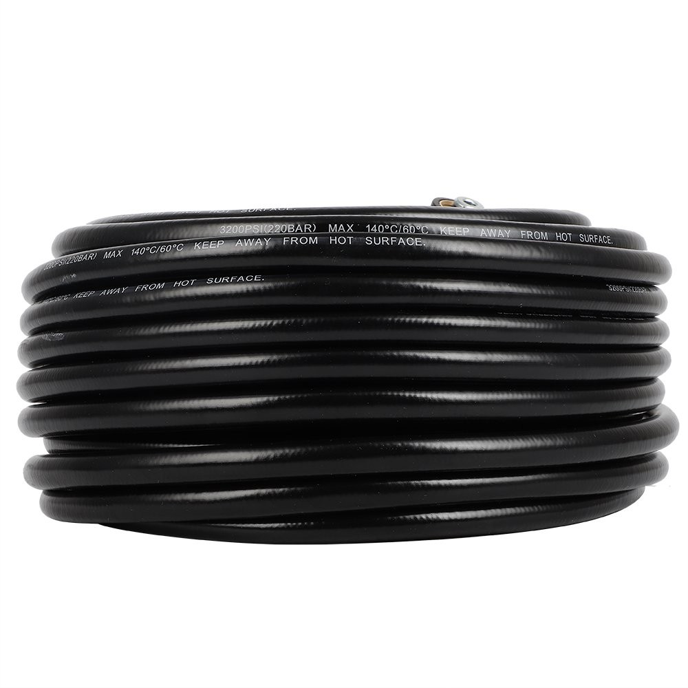 100Ft 3200 PSI Pressure Washer Hose with M22 to 3/8″ Quick Connect Adapter