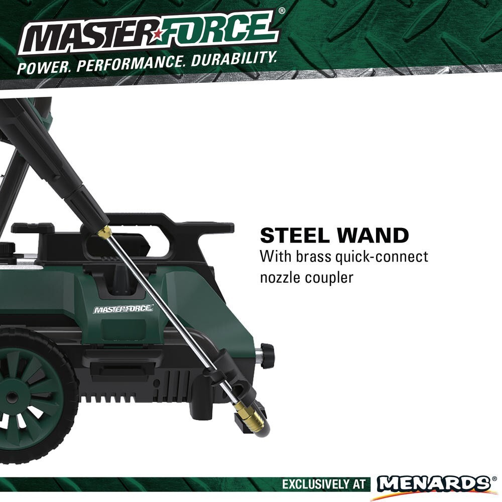 2300 PSI 1.5 GPM 13 Amp Corded Electric Pressure Washer 4 Spray Turbo Nozzle