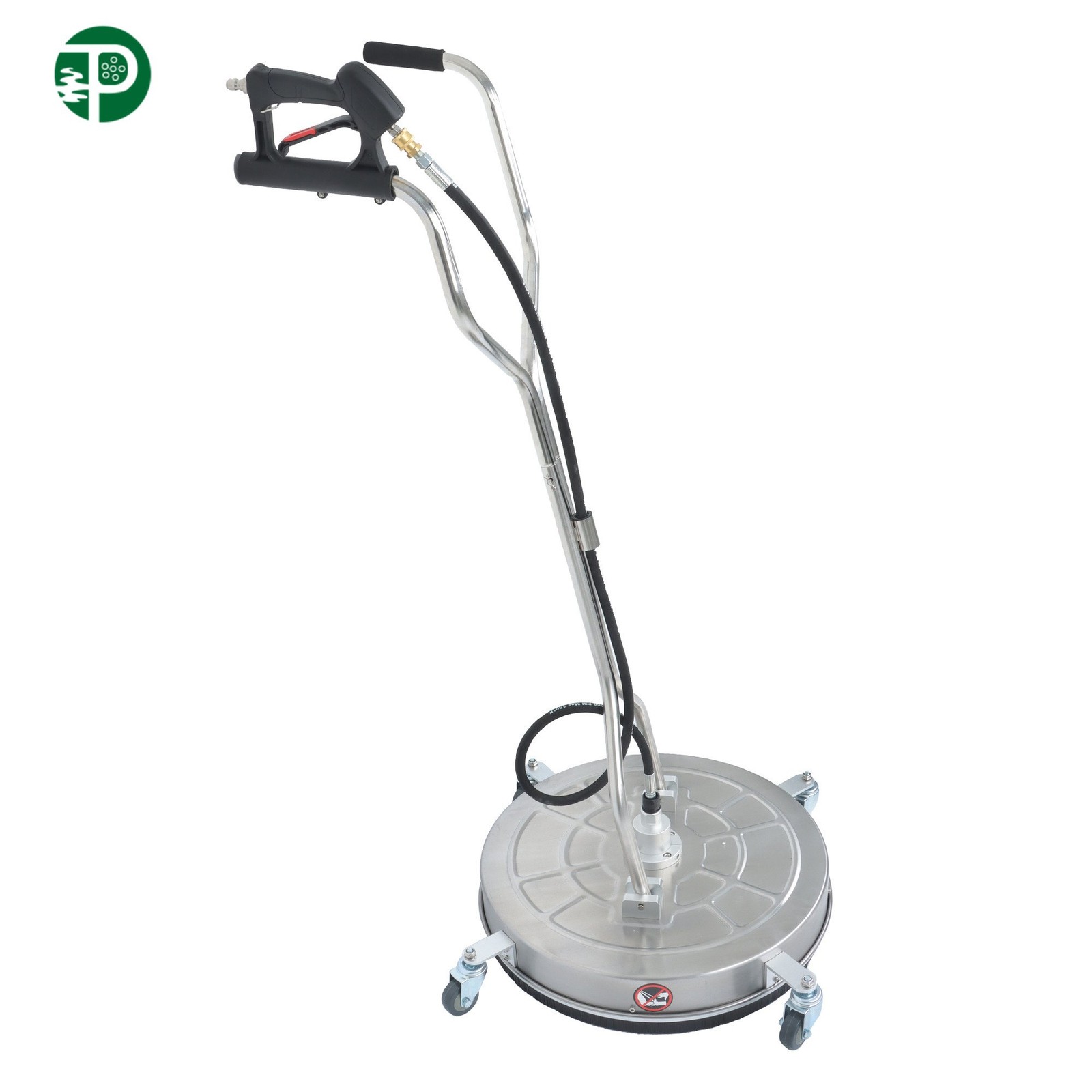 1 × 24″ Pressure Washer Surface Cleaning Kit with 4 wheels Easy-Attach Handle
