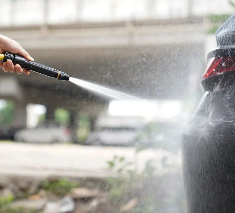 High Pressure Car Wash Adjustable Water Gun Metal Spray Nozzle Tool