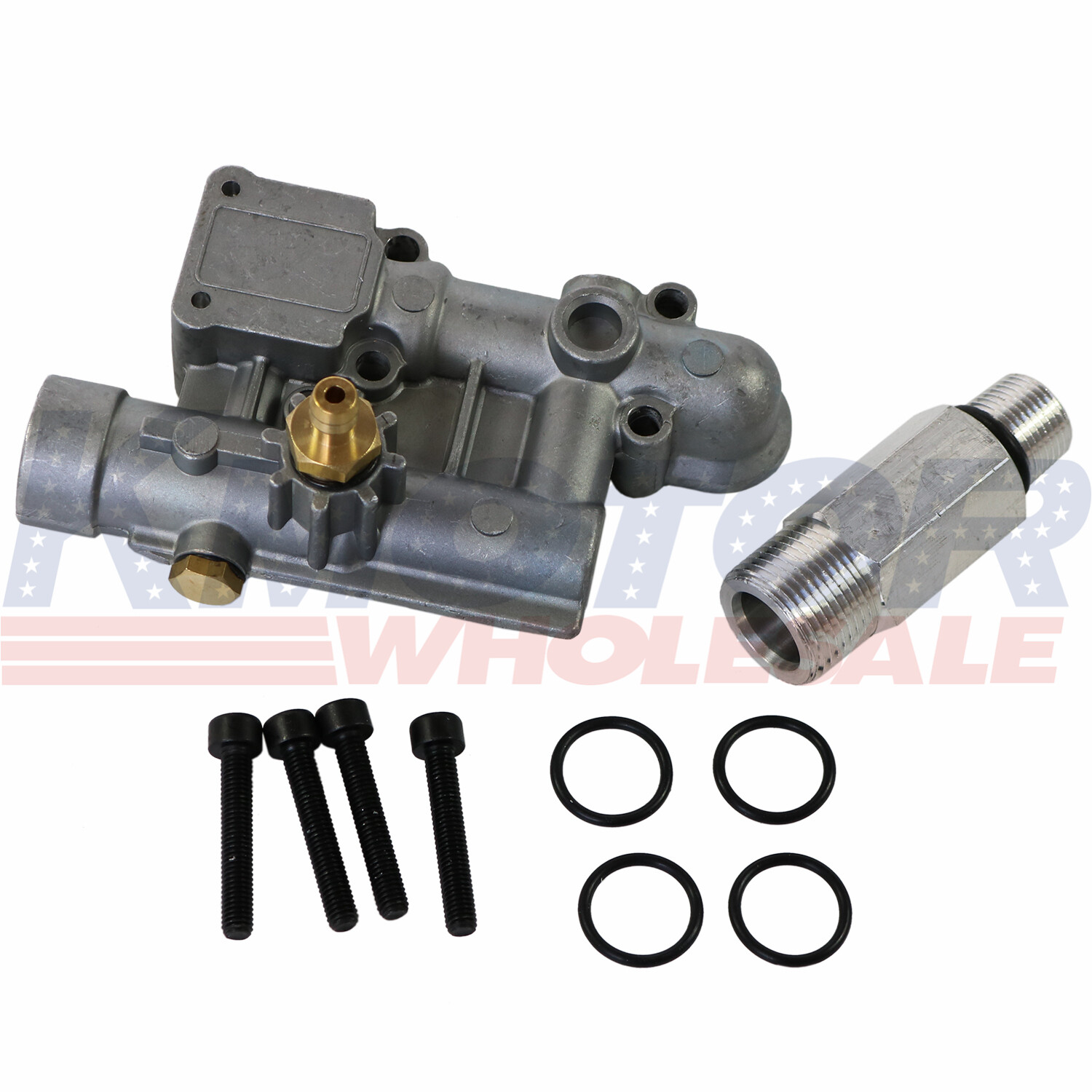 Pressure Washer Manifold Kit Fit For Troy-Bilt Craftsman Briggs 190627GS 16031