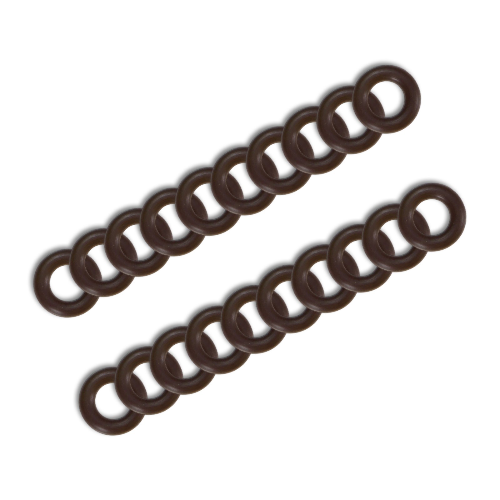 20-Pack 1/5” Fluorine Rubber O Ring Assortment Kit for Quick Coupler