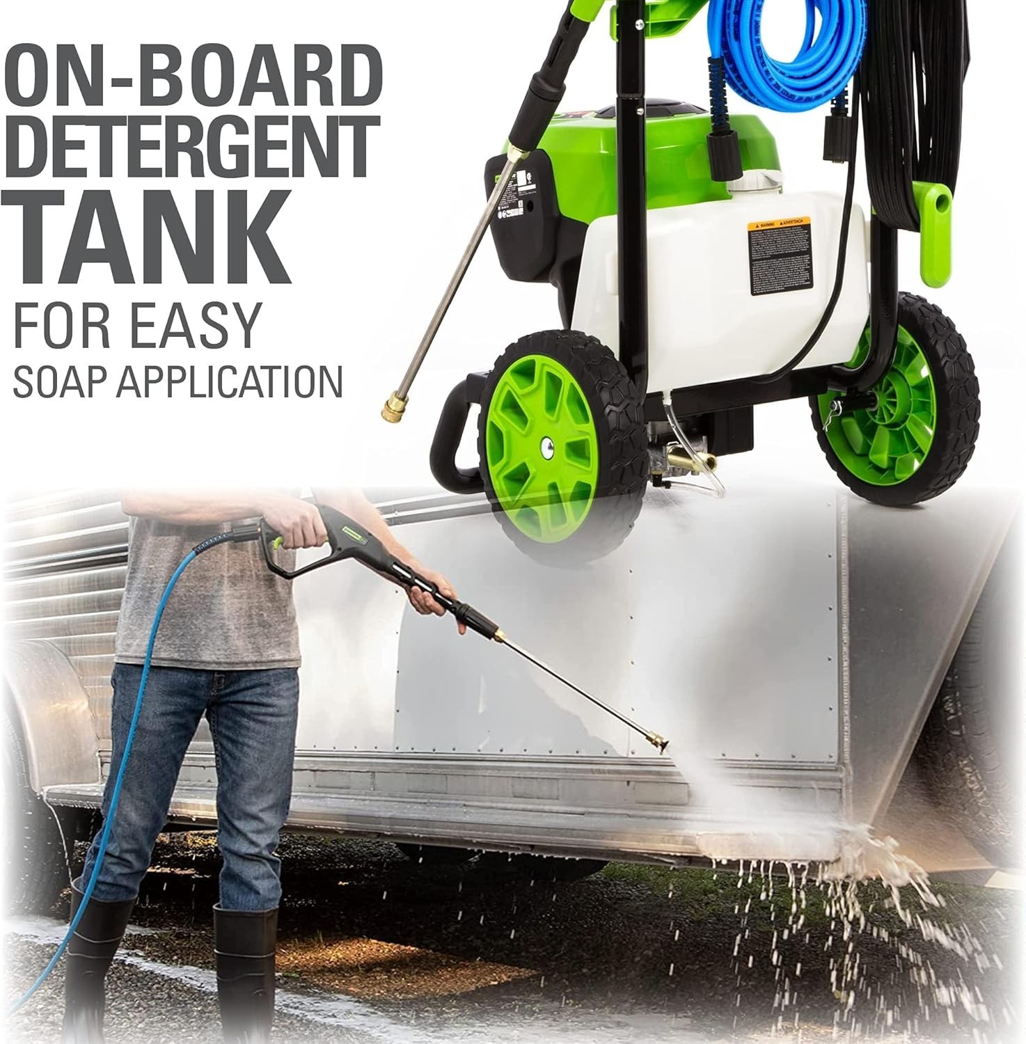 TruBrushless Electric Pressure Washer 2300 PSI, 2.3 GPM – Perfect for Homeowners