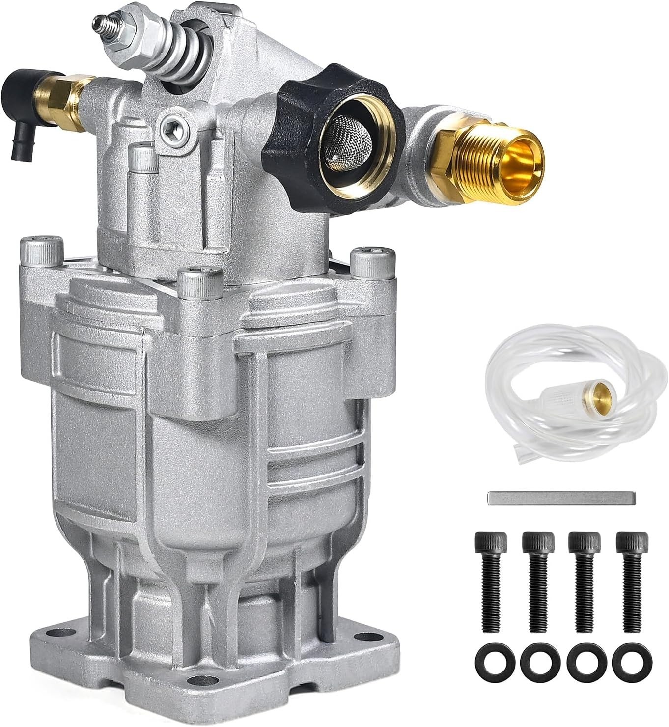 Pressure Washer Pump 3400 PSI 2.5 GPM 3/4 Inch Shaft Replacement Aluminum for…