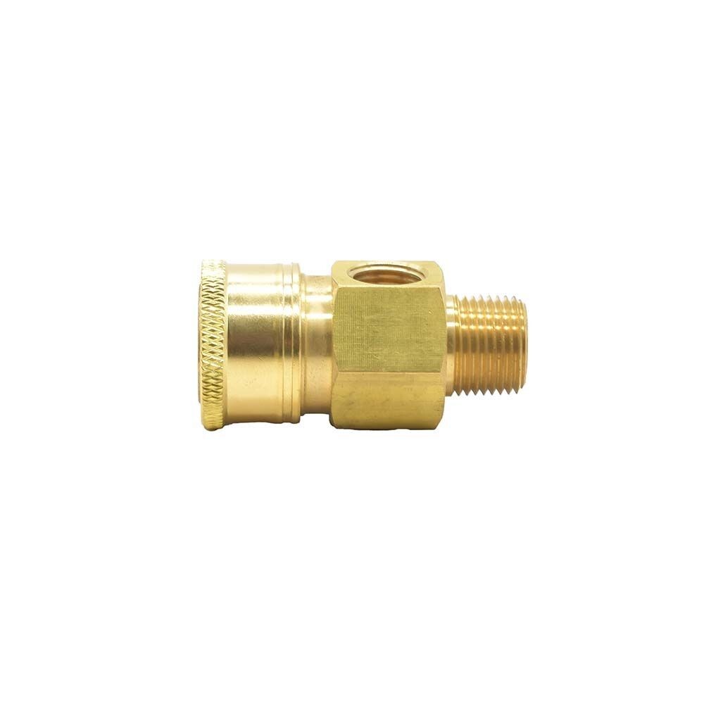 Interstate Pneumatics PW7220 Pressure Washer Pressure Gauge Coupler – 3/8 Inch