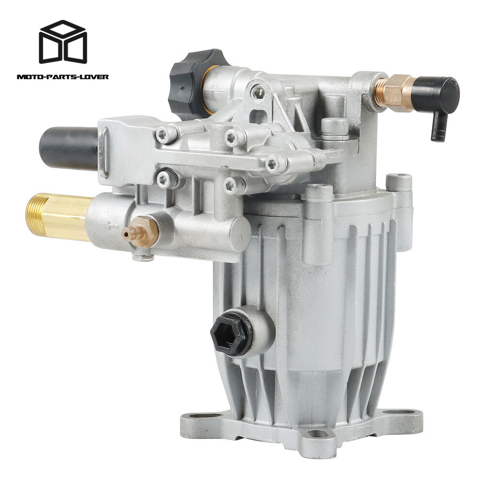 Pressure Washer Pump Horizontal 3/4″ Shaft – MAX 3000 PSI 2.5 GPM Oil Sealed