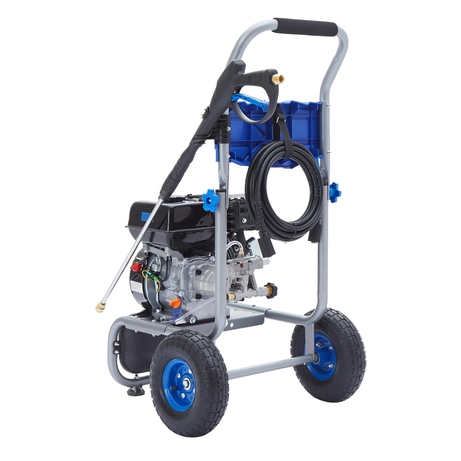 Efurden 3500PSI 2.3GPM Cold Water Gasoline Pressure Washer w/ 209cc &25ft Hose
