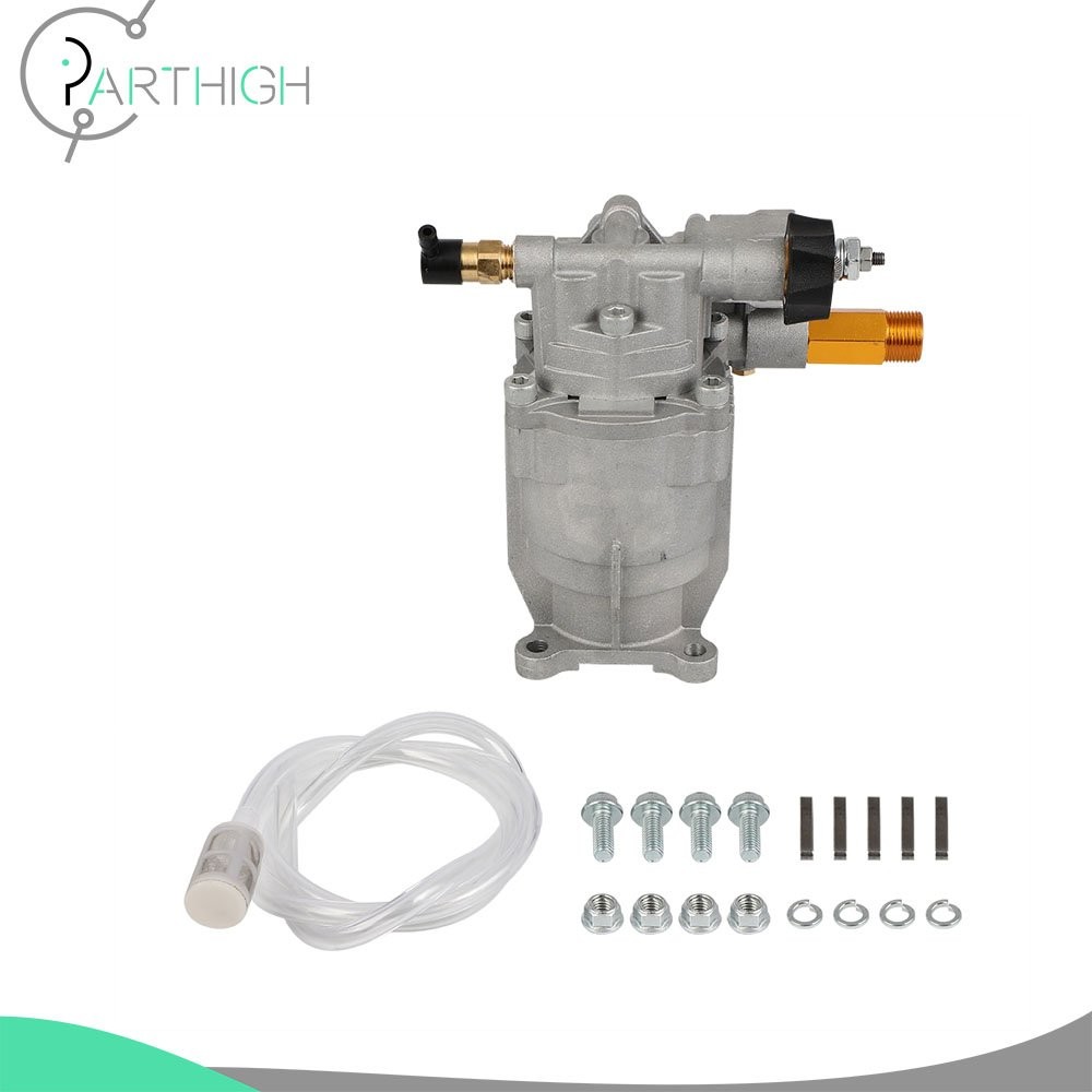 Pressure Washer Pump Horizontal 3/4″Shaft – MAX 3000 PSI 2.5 GPM Oil Sealed