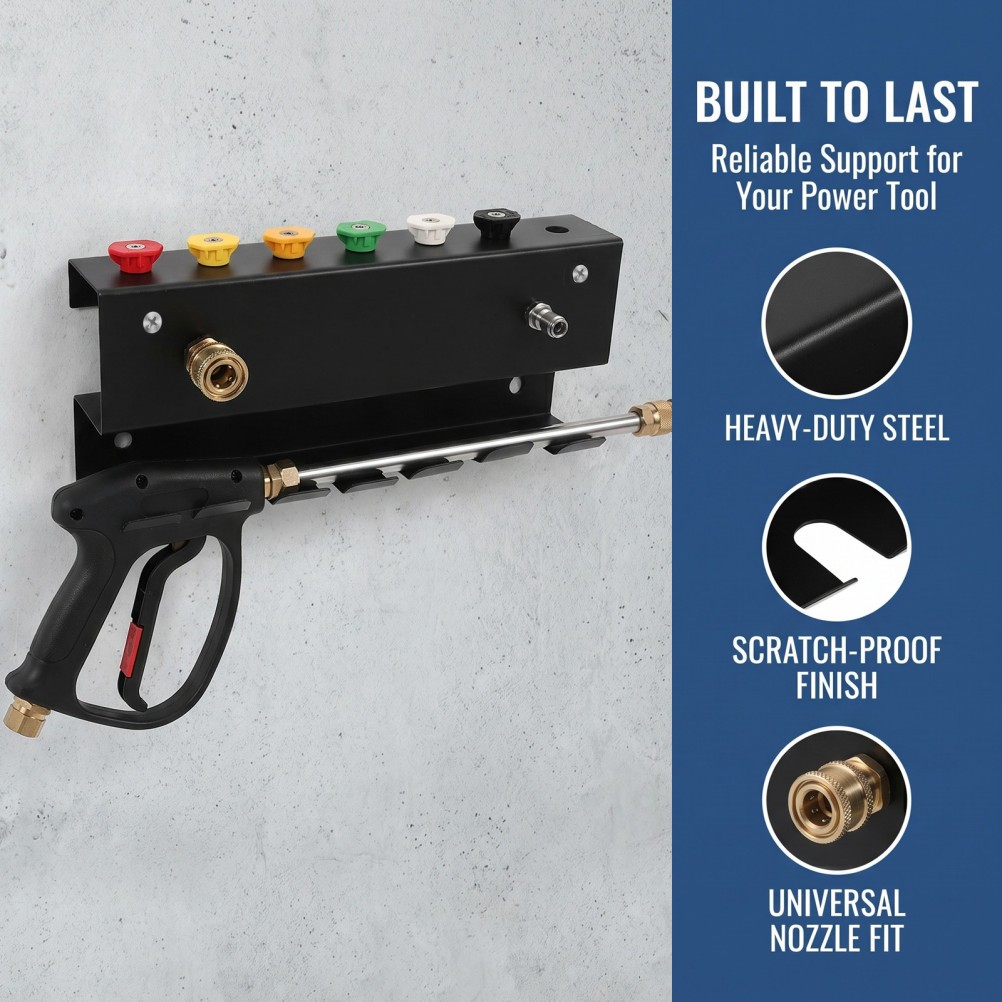 Wall Mounted Cleaning Foam Cannon Heavy Duty Pressure Washer