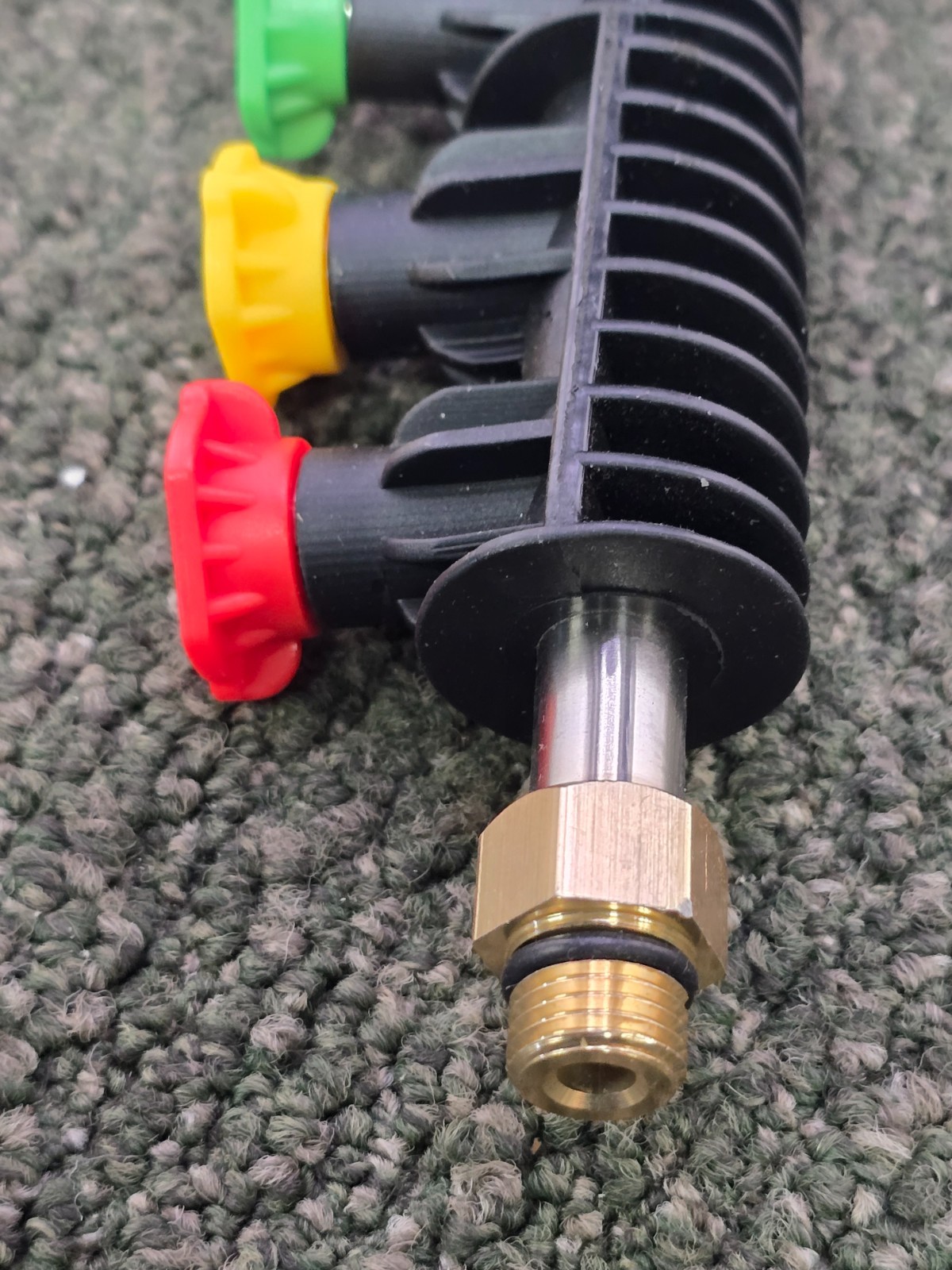 16″ Long 6 Color-Coded Pressure Washer Extension Wand w/ Built-in Nozzle Holder