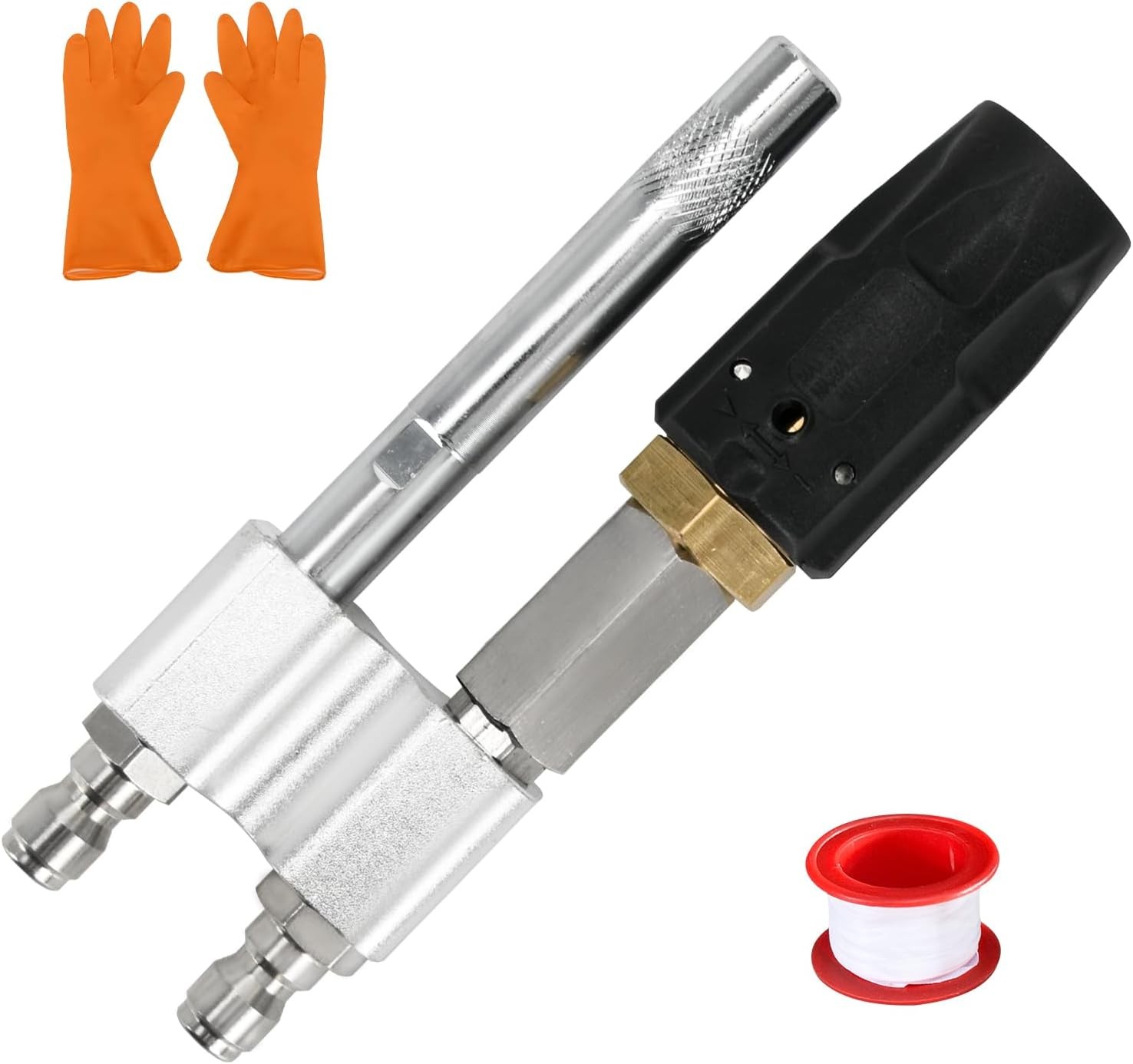 Shooter Tip M5 Twist Nozzle for Pressure Washer, 3-7 GPM, Adjustable Long Range