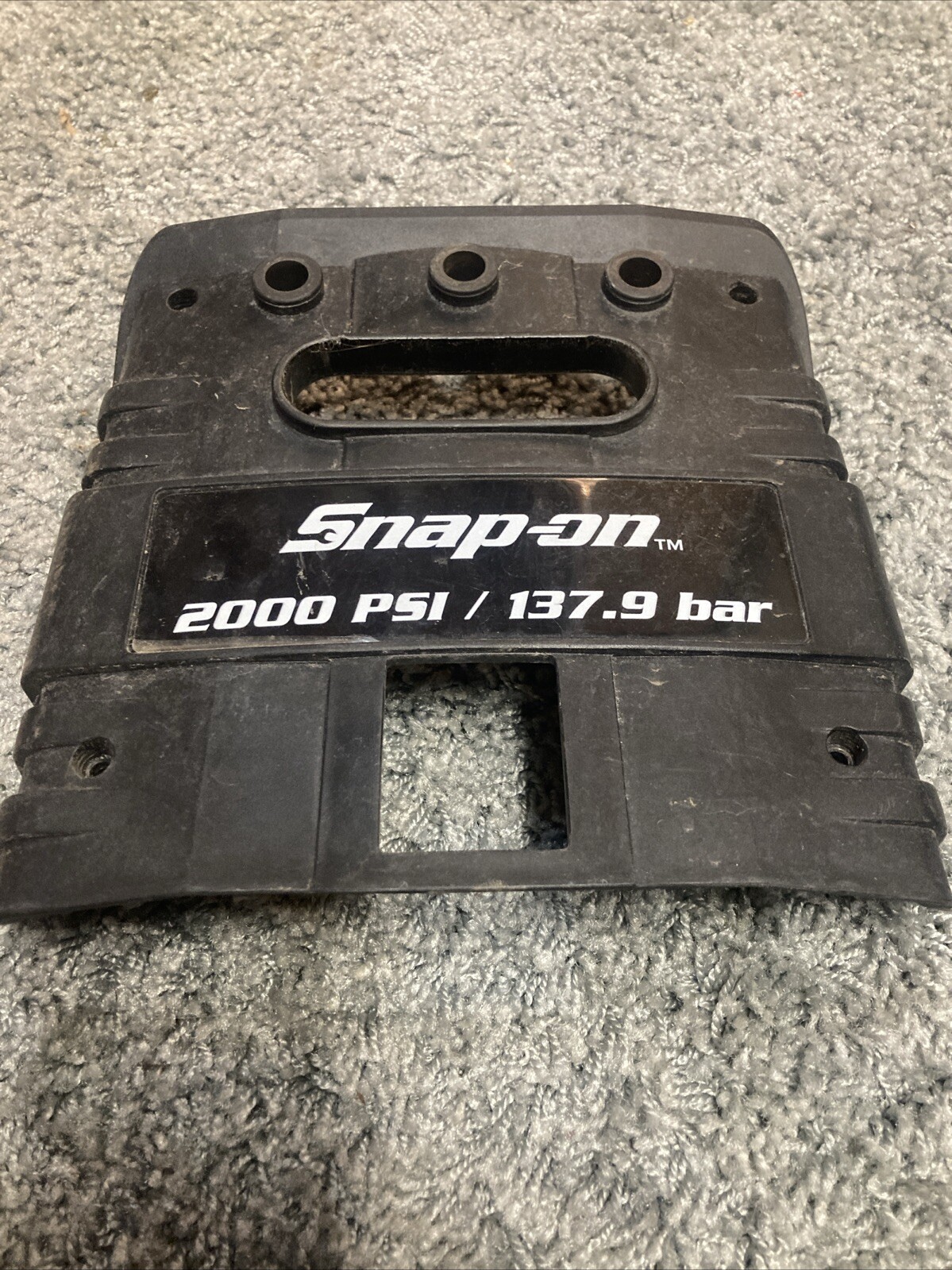 Snap on pressure washer model 692024 front panel nozzle holder replacement part