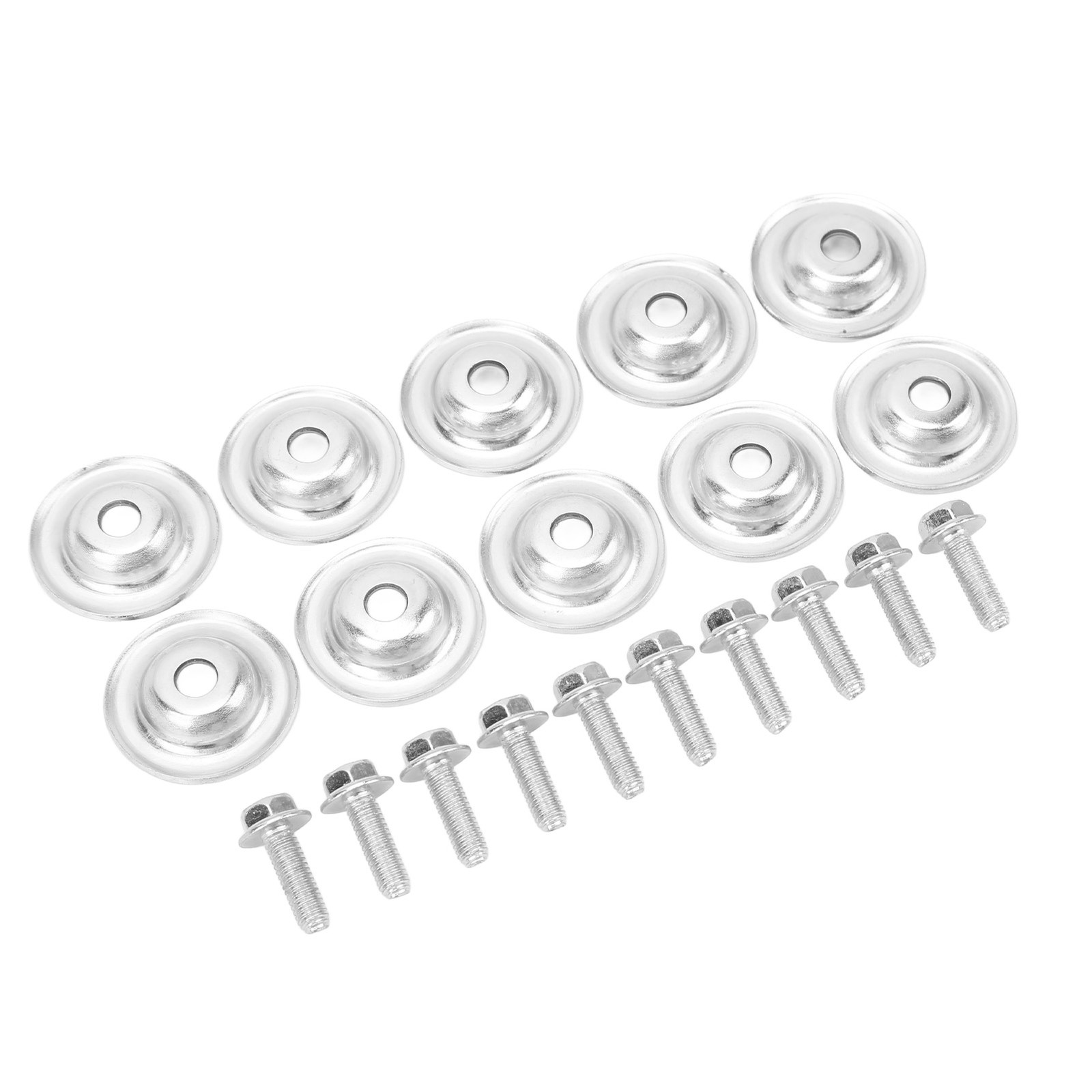20pcs Rugged Metal UTV Skid Plate Washer Bolt Set For RZR 570 800 SEPD