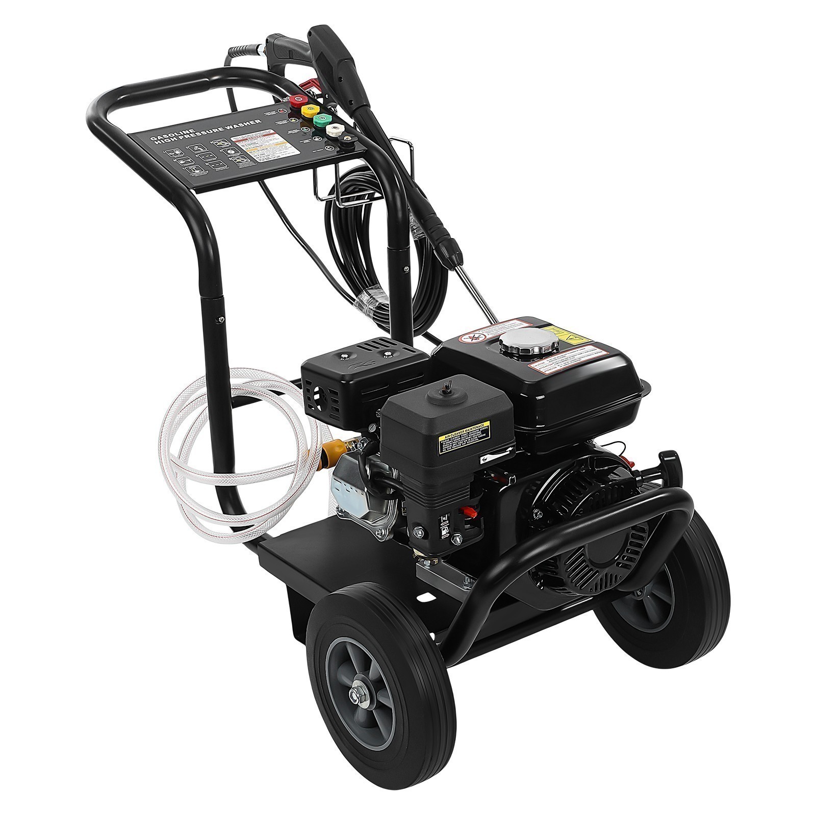 PETROL PRESSURE WASHER for Cars Fences Spray Gun Cold Water 240 BAR Gas Powered