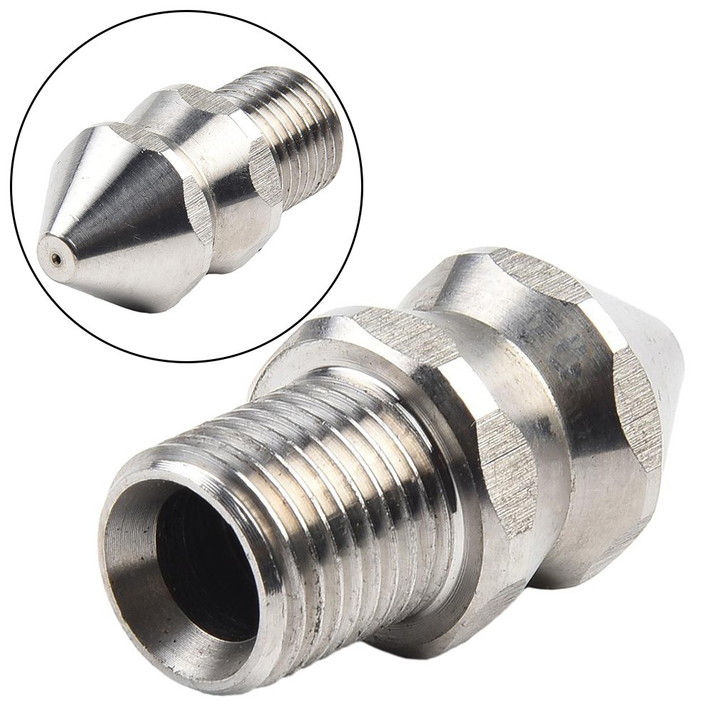 Assembly Nozzle Cleaning Washer 1/4 Inch 250 Bar 4/5/7 Jets Accessories