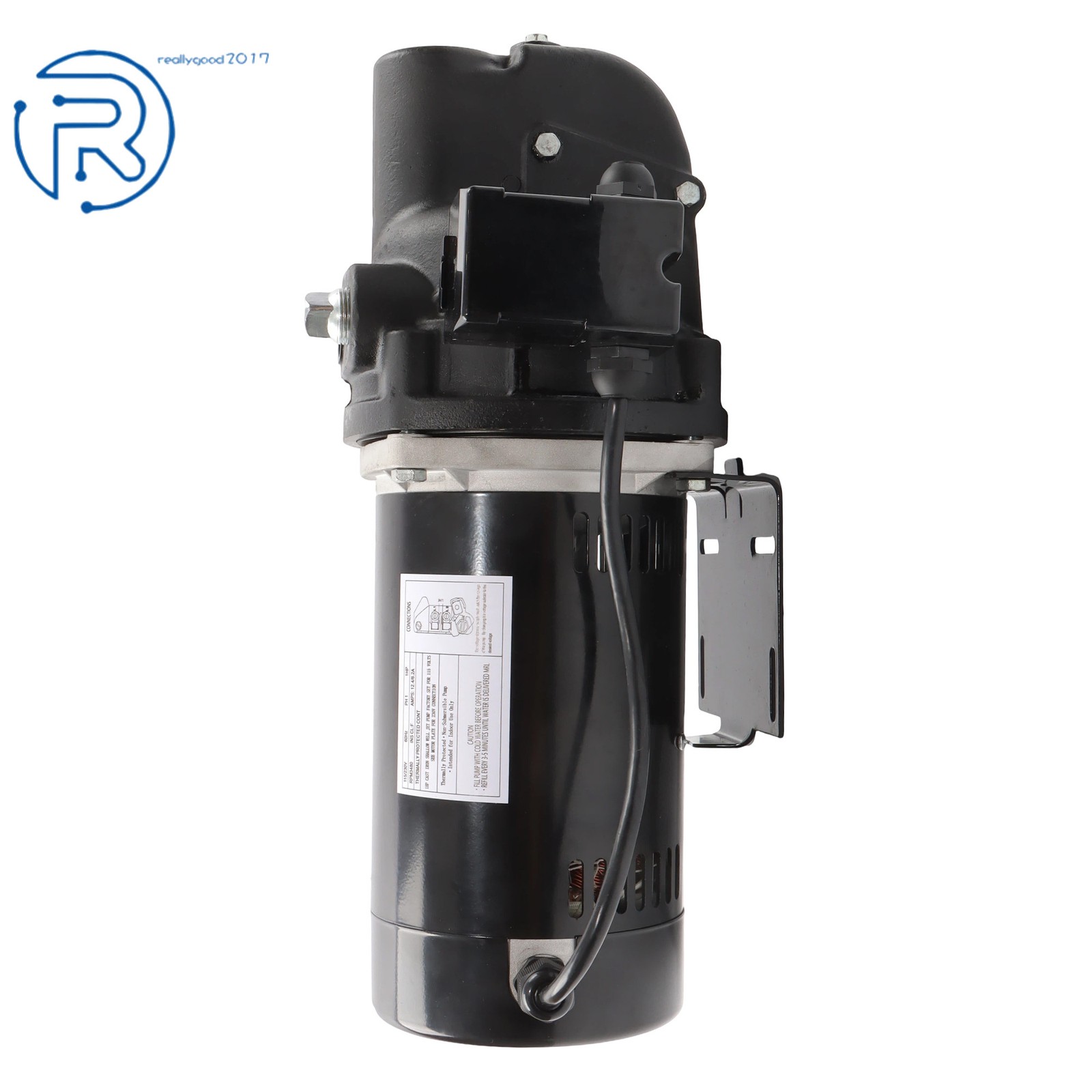 SWS100 1 HP Cast Iron Shallow Well Jet Pump 510 GPH for Wells up to 25 ft