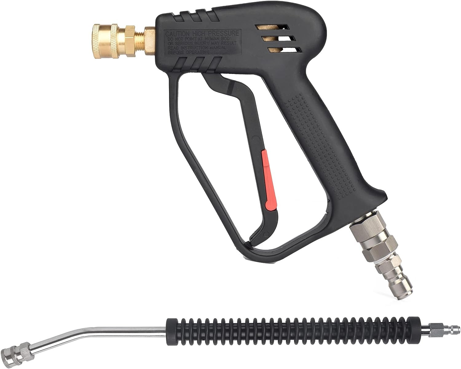 Mckillans Swivel Washer Gun and Extension Rinsing Wand Bundle