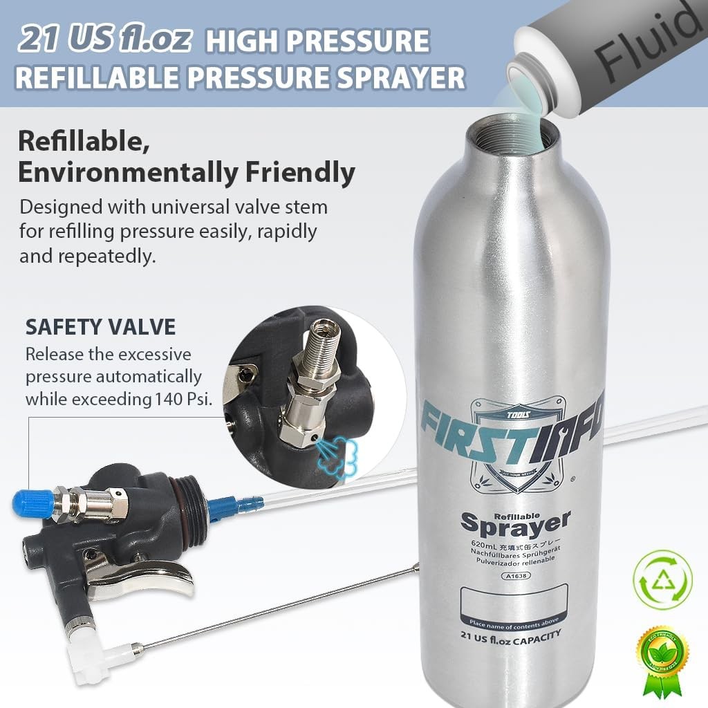 FIRSTINFO A1638 (3rd Gen) Patented Lightweight Max. 21 Ounces, Aluminum