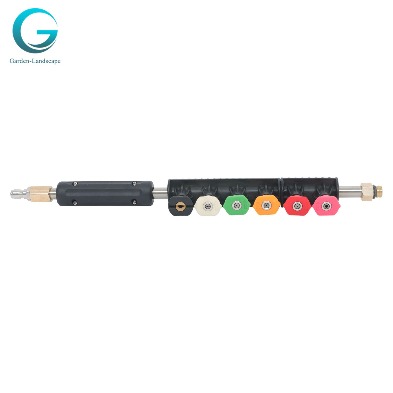 9 Pack Water Gun Extension Rod Set 1/4 Inch Quick Connect 4000 Psi High Pressure