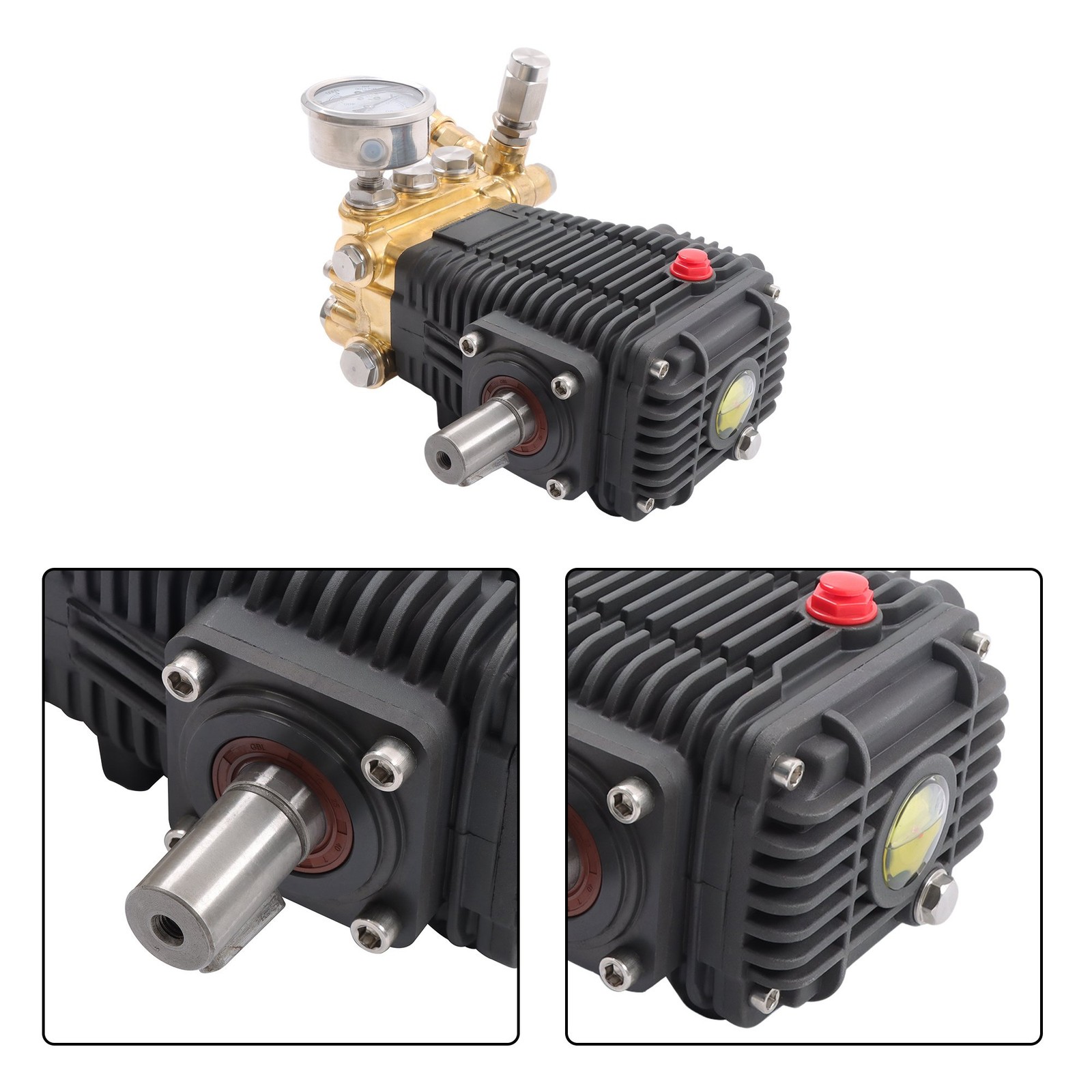 Belt Drive 5.6 GPM Pressure Washer Pump General Right Shaft 4.5 HP 3500 PSI